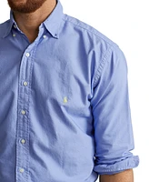 Polo Ralph Lauren Men's Big & Tall Garment-Dyed Oxford Shirt