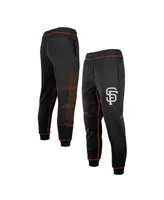 Men's New Era Black San Francisco Giants Team Split Jogger Pants