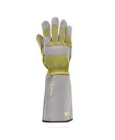 G & F Products Men's Long Sleeve Rose Gardening Gloves