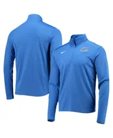 Men's Nike Royal Florida Gators Primary Logo Pacer Performance Quarter-Zip Jacket