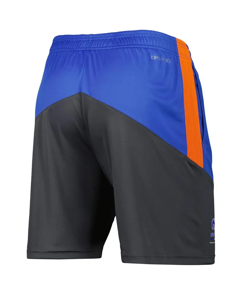 Men's Nike Royal, Anthracite Boise State Broncos Performance Player Shorts