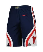 Men's Nike Navy Ole Miss Rebels Replica Performance Basketball Shorts