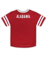 Preschool Boys Crimson, Gray Alabama Crimson Tide Red Zone Jersey and Pants Set