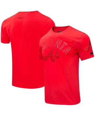 Men's Pro Standard Atlanta Braves Classic Triple Red T-shirt