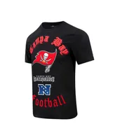 Men's Pro Standard Black Tampa Bay Buccaneers Old English T-shirt