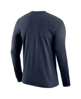 Men's Nike Navy Gonzaga Bulldogs Basketball Long Sleeve T-shirt