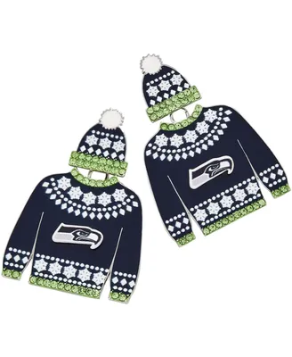 Women's Baublebar Seattle Seahawks Sweater Earrings