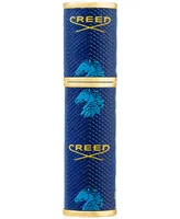 Creed Leather Refillable Travel Atomizer Blue