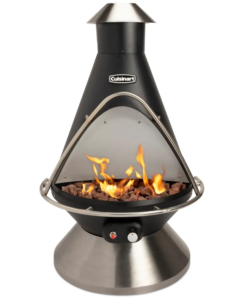 Cuisinart Coh-600 Chimenea Steel Propane Outdoor Fire Pit