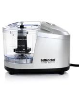 Better Chef 1.5 Cup Safety Lock Compact Chopper in Silver