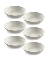 TarHong Coupe Wheat Polypropylene Bowl Set of 6