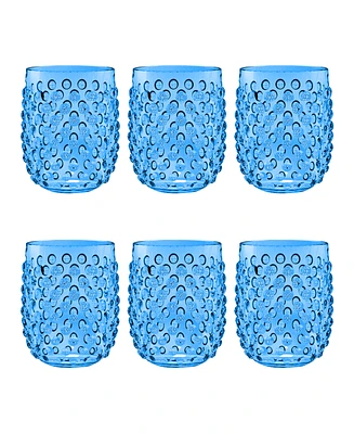 TarHong Hobnail Stemless Set of 6