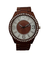 Olivia Pratt Sparkle and Matte Solid Colors Women Watch