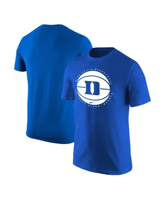 Men's Nike Royal Duke Blue Devils Basketball Logo T-shirt