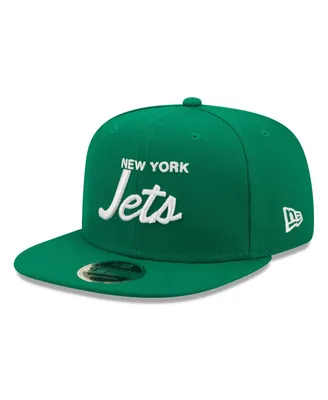 Men's New Era Kelly Green New York Jets Griswold Historic Original Fit 9FIFTY Snapback Hat