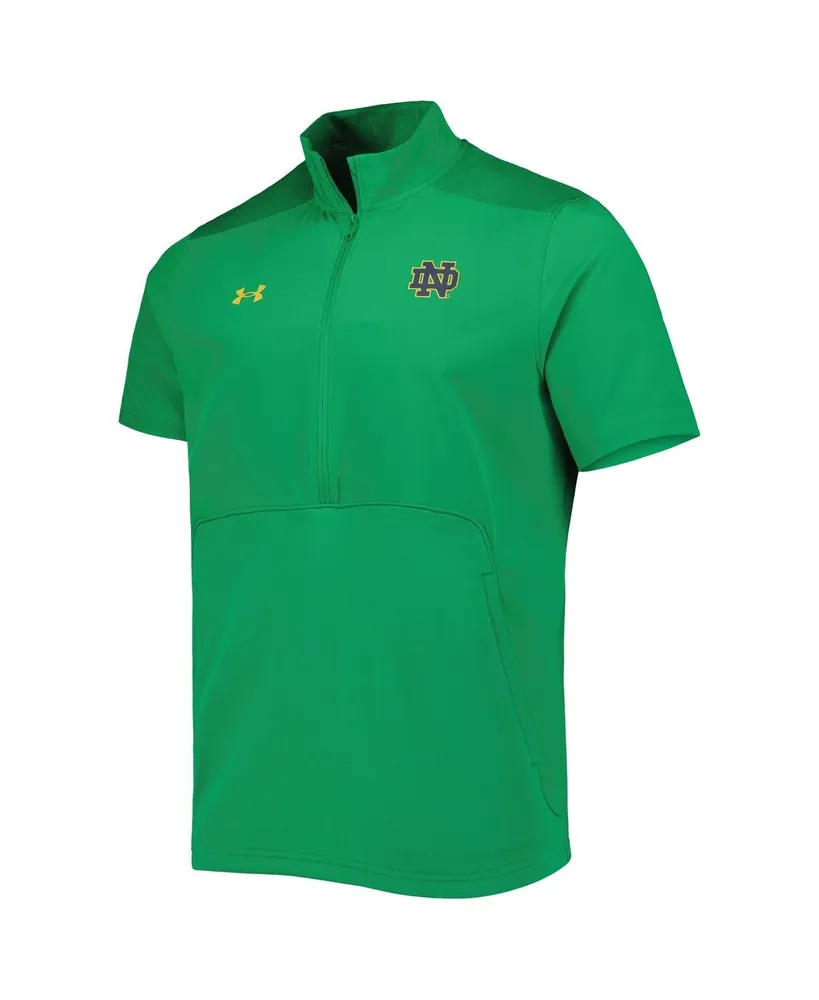 Men's Under Armour Notre Dame Fighting Irish Motivate Half-Zip Jacket
