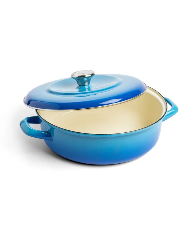 Merten & Storck Enameled Iron 1873 Dutch Oven, 5.3-Quart, Aegean Teal