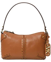 Michael Kors Astor Large Studded Leather Pouchette