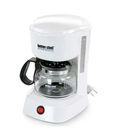 Better Chef 4 Cup Compact Coffee Maker with Removable Filter Basket
