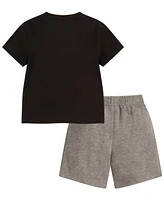 Jordan Toddler Boys Jumbo Jumpman T-shirt and Shorts, 2 Piece Set