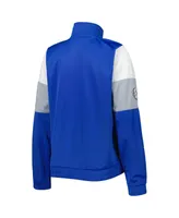 Women's G-iii 4Her by Carl Banks Blue Dallas Mavericks Change Up Full-Zip Track Jacket