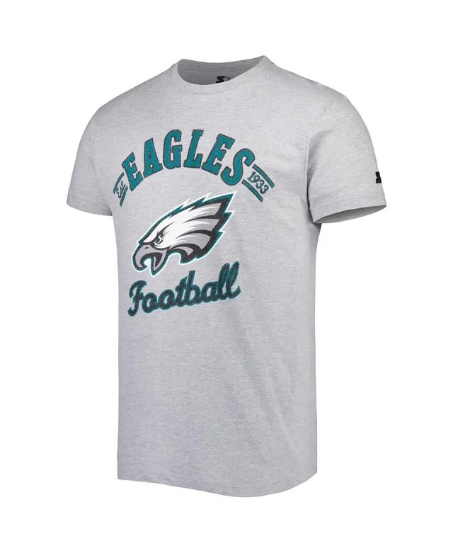 Starter Heathered Gray Miami Dolphins Prime Time Logo T-Shirt