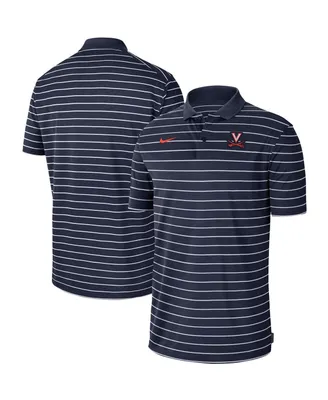 Men's Nike Navy Virginia Cavaliers Icon Victory Coaches 2022 Early Season Performance Polo Shirt