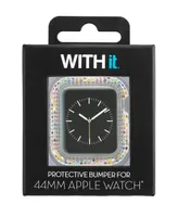 WITHit Iridescent Crystal Decorative Case designed for Apple Watch 40mm