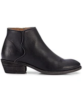 Frye Women's Carson Western Piping Leather Ankle Booties