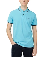 Ben Sherman Men's Signature Tipped Short-Sleeve Polo Shirt