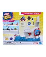 Marvel Stunt Squad Tower Smash Play set