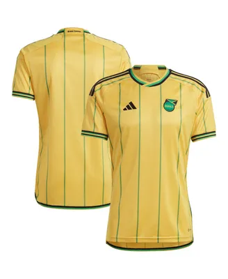 Men's adidas Yellow Jamaica National Team 2023 Home Replica Jersey