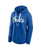 Women's Fanatics Heather Royal Indianapolis Colts Set To Fly Pullover Hoodie