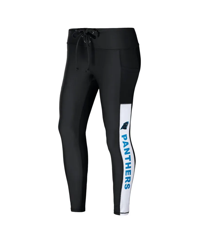 Women's Wear by Erin Andrews Black Carolina Panthers Leggings