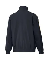 Men's adidas Navy and Light Blue Philadelphia Union 2023 On-Field Anthem Full-Zip Reversible Team Jacket