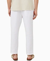Cotton On Men's Linen Drawstring Pants