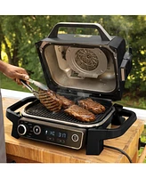 Ninja Woodfire Outdoor Grill & Smoker, 7-in-1 Master Grill, Bbq Smoker and Air Fryer with Woodfire Technology - OG701