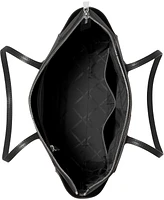 Michael Michael Kors Marilyn Medium Top-Zip Leather Tote