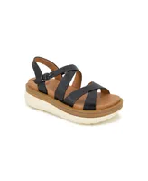 Gentle Souls Women's Rebha Wedge Sandals