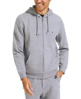 Nautica Men's Classic-Fit Super Soft Knit Fleece Zip Hoodie