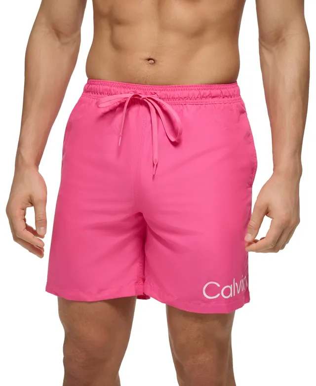 Men's Colorblocked 7 Swim Trunks, Created for Macy's