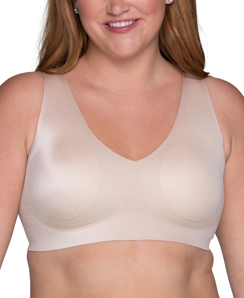 Vanity Fair Women's Beyond Comfort Sleek & Smooth Wireless Bra 72037