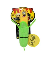 Tuffy Funny Food Corn, 2-Pack Dog Toys