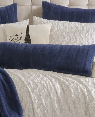 Karl Lagerfeld Paris Soft and Warm Channel Decorative Pillow, 12"x36"