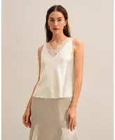 Lilysilk Women's The Armeria Lace Tank for Women