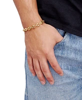 Men's Mariner Link Chain Bracelet in 14k Gold-Plated Sterling Silver