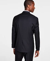 Michael Kors Men's Classic-Fit Wool-Blend Stretch Solid Suit Jacket