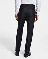 Michael Kors Men's Classic-Fit Wool-Blend Stretch Solid Suit Pants