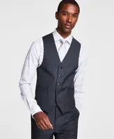 Michael Kors Men's Classic-Fit Wool-Blend Stretch Solid Suit Vest