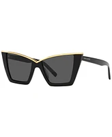 Saint Laurent Women's Sunglasses, Sl 570 - Black, Gold